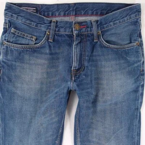 Hommes Tommy Hilfiger MERCER Regular Straight Bleu Jeans W34 L30 - Bild 1 von 8