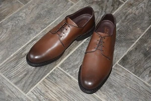 Men's Brown Leather Dress Shoes ALLEN EDMONDS Chicago 11.5 Port Washington $345 - Picture 1 of 4