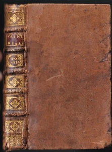 La SAINTE BIBLE par Mr De SACY Baruch Ézéchiel Daniel et Osée 1722 Tome 8 RARE - Picture 1 of 12