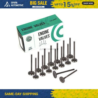 Válvulas de escape de admisión aptas para 01-15 GMC Lexus Toyota 2.0L 2.4L DOHC 16v 2AZFE Foto 1 de 4