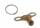 Brass Radiator Bleed Key Plumbing Tool And key Anneau - 4 items in Pack
