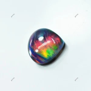 Anello a forma di PERA opale doppio 5,00 carati NATURALE misura pietra preziosa sfusa CERTIFICATO - Foto 1 di 5