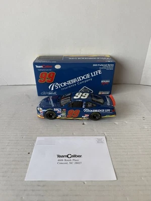 Carl Edwards #99 Stonebridge Life Insurance 2005 firmado calibre de equipo 1:24 Foto 1 de 4