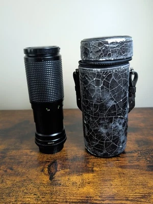 Lente de cámara Minolta MD Rokkor-X 100-200 mm de colección 1:5,6 con estuche y tapa. Tal cual.  Foto 1 de 4