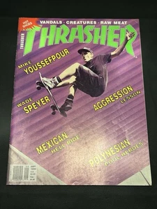 🛹Wade Speyer Vintage Thrasher Skateboarding Magazin Sammlerstück - Sept 1990 - Bild 1 von 3