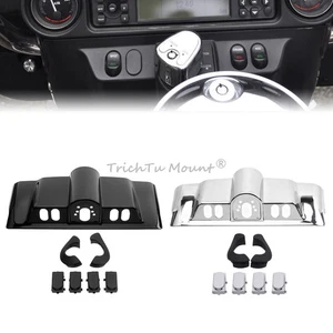 Inner Fairing Cap Set Switch Panel Cover Accent For Harley Touring Electra Glide - Picture 1 of 26