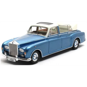Matrix  1/43rd Scale Rolls Royce Phantom VI LandauletteBlue Metallic 1973 - Picture 1 of 3