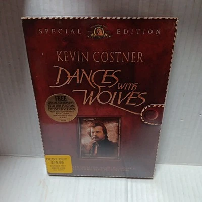 DANCES WITH WOLVES - Kevin Costner Special Edition DVD Slipcover NEW SEALED - Image 1 of 2