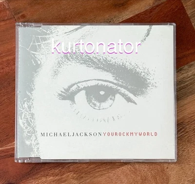 Michael Jackson YOU ROCK MY WORLD 5-Trk CD Single 2001 Austria Import A Capella Foto 1 de 4