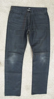 (J25) HUDSON WAX JEANS 36x34 GRIS HOMBRE Skater JEANS USADOS Foto 1 de 4