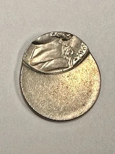 1981-P Jefferson Nickel Off-Center Error Coin - Picture 1 of 8