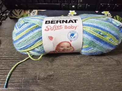 Bernat Softee Baby Yarn Aquarium Ombre 3.6 Oz - Image 1 of 4