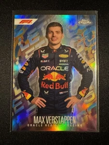 2024 Topps Finest Formula 1 F1 Lets Go #LG-1 Max Verstappen SP Red Bull - Picture 1 of 2
