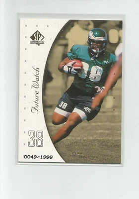 1999 SP AUTHENTIC #137 CECIL MARTIN RC 0049/1999 - Image 1 of 2