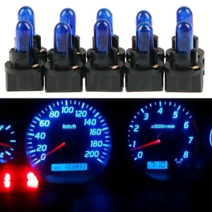 10x T5 SMD LED Instrumento para automóvil Medidor Tablero Bombillas Indicador Interior Lámpara Kit - Imagen 1 de 11