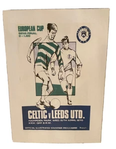 1970 EUROPEAN CUP SEMI-FINAL - A4 PRINT - CELTIC V LEEDS UNITED - 15/4/1970 - Picture 1 of 1