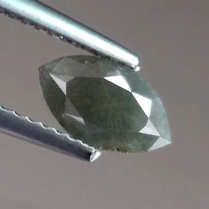 1.29cts 9x5mm Marquise Fancy Gray Natural Untreated Earth Mined Loose Diamonds - Picture 1 of 6
