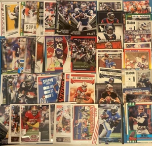 75 Karten verschiedene Fußball Lot HOF Stars Rookies Brady Rice Manning Watt (377) - Bild 1 von 6