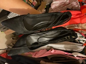 joie stiletto black heels - Picture 1 of 4