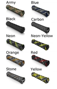 Viablue Geflechtschlauch * 10 Farben * 3 Größen * 3 Sonderfarben * Carbon Yellow - Bild 1 von 11