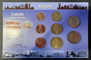 Circulated coin set-Latvia-circulation coin set 2014 (sealed and original packaging) (2) - Picture 1 of 2
