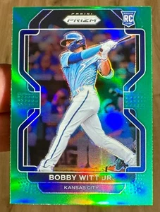 BOBBY WITT JR. ROOKIE SP💥2022 Panini PRIZM #33💥Green Prizm💥RC Logo💎 - Picture 1 of 4