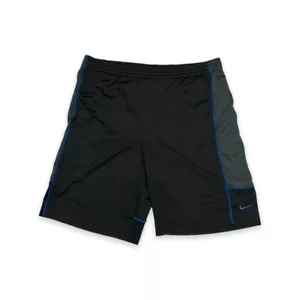 Nike Sportswear Shorts Mens Large Black Swoosh Pocketed Basketball Athletic Pant - Picture 1 of 5