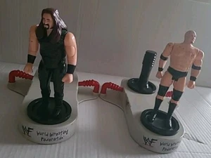 1998 Titan Sports WWF Ring Warriors Wrestling Set (Stone Cold, Undertaker)  - Picture 1 of 13