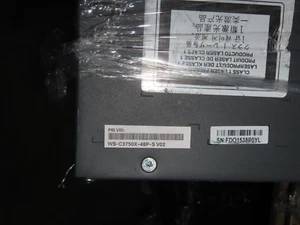 Cisco WS-C3750X-48P-S 48-Port Ethernet Gigabit Switch w/ 1 PSU racks kit - Picture 1 of 1