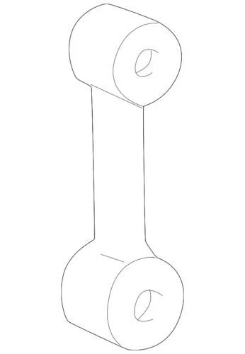 Genuino GM 1995-2005 Chevrolet GMC LS Suspensión Estabilizador Eje Enlace 15697702 Foto 1 de 2