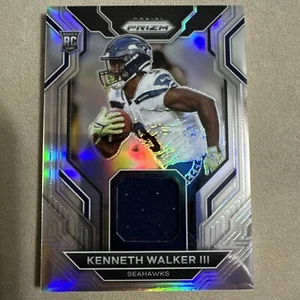 2022 Prizm-KENNETH WALKER lll/SEAHAWKS-Material Rookie Card #RG-KW - Picture 1 of 2