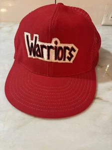 Warriors Movie Promo Trucker Hat Vintage Red SnapBack - Picture 1 of 4