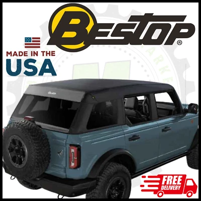 Bestop techo blando Black Diamond TREKTOP | Para Ford Bronco 2021-2024 | 4 puertas Foto 1 de 4