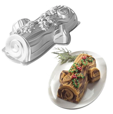 Nordic Ware: Yule Log Cake Pfanne: Tronchetto- Kuchenform 9cups (2,36L Made USA - Bild 1 von 4