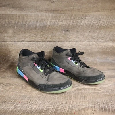 Jordan 3 Retro Quai 54 2018 - Ropa de banda de rodadura bonita de lo contrario - Para hombre talla 12 Foto 1 de 4