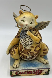 Heartwood Creek Jim Shore Curiosity Cat 2006 V4006928 6" x 3" - Imagen 1 de 7