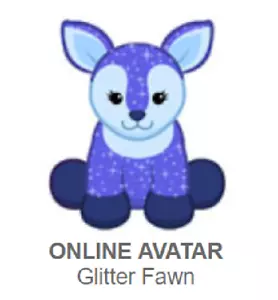 Webkinz Classic Glitter Fawn *Code Only* - Picture 1 of 3