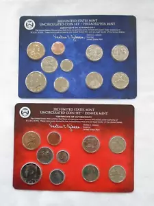 2023 United States Mint Stempelglanz Kursmünzensatz Philadelphia & Denver 10 Coin Set - Bild 1 von 2