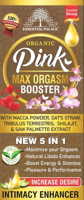 Organic Pink Max Orgasm Booster Foto 1 de 3