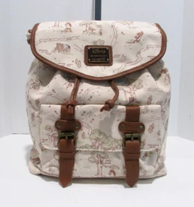 Disney Loungefly Winnie the Pooh Hundred Acre Woods Backpack Drawstring NWT - Picture 1 of 23