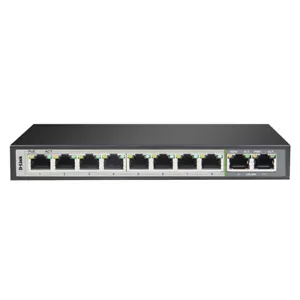 D-Link 10-Port Gigabit PoE Switch with 8 Long Reach PoE Ports and 2 Uplink Ports - Picture 1 of 1