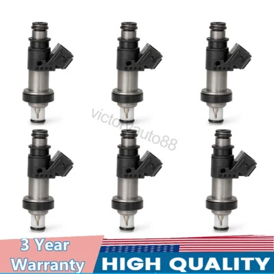 6PCS For HONDA ODYSSEY 2002 2003 2004 PILOT 2003 2004 842-12279 Fuel Injector - Image 1 of 4