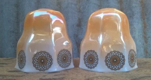 2 x Vintage Art Deco Light Shades - Bild 1 von 6