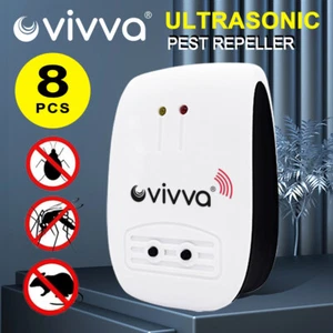 Pest Repeller Reject Ultrasonic Electronic Mouse Mosquito Rat Insect Control AU - Picture 1 of 8