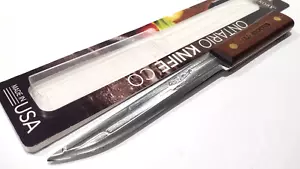 OKC Ontario USA Old Hickory 6 1095 Carbon Steel Full Tang Hunting Boning Knife - Picture 1 of 7