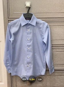 Michael Kors Boys Dress Shirt Blue 8R - Picture 1 of 5