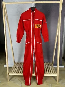 Vintage 80s Ferrari Turbo Formula 1 Racing overall rare - Picture 1 of 24