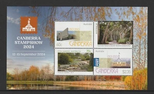 Canberra Stamp Show 12-15 September 2024 - Minisheet - Mixed Denominations. - Bild 1 von 1