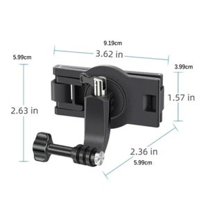 Backpack Clip Mount Shoulder Belt Clamp For GoPro Hero For Insta360 One Camera - Picture 1 of 7