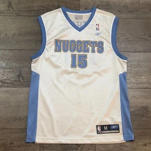 Maglia Vintage Y2K 2004 Reebok Denver Nuggets Carmelo Anthony Uomo Taglia Media - Foto 1 di 8